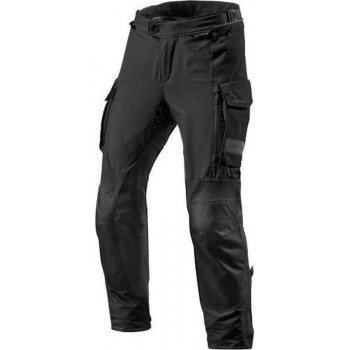 REV'IT! Offtrack Long Black Textile Motorcycle Pants M