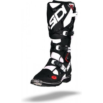 Sidi Crossfire 2 Black White Motorcycle Boots 46