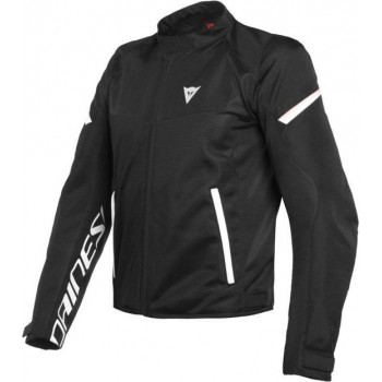 Dainese Bora Air Black White Textile Motorcycle Jacket 52