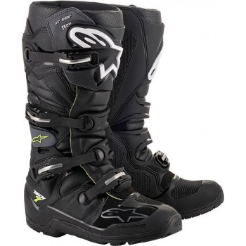 Alpinestars Tech 7 Enduro Drystar Black Gray Motorcycle Boots 7