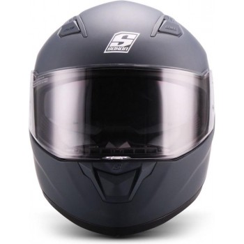 SOXON ST-1000 RACE integraal helm, motorhelm, scooterhelm ECE keurmerk, Navy Blauw, XL hoofdomtrek 61-62cm