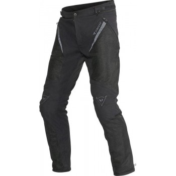 Dainese Drake Super Air Tex Black Black Textile Motorcycle Pants 50