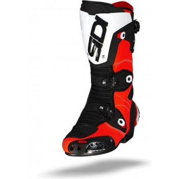 Sidi Mag-1 Air Red Fluo Black Motorcycle Boots 43