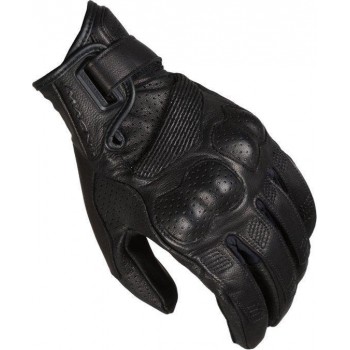 Macna Bold Black Motorcycle Gloves  M