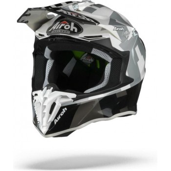 Airoh Twist 2.0 Frame Grey Gloss Motocross Crosshelm - Motorhelm - Maat XXL