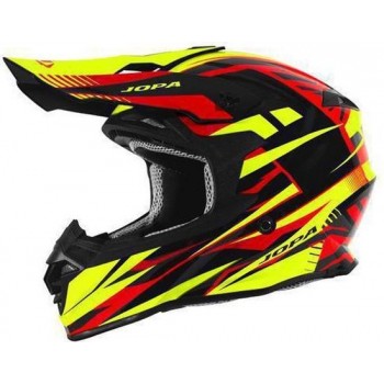 Jopa Helmet HUNTER Legacy Fluo Yellow-Red 60-L