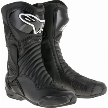 Alpinestars SMX-6 V2 Boots Black Black Motorcycle Boots 39