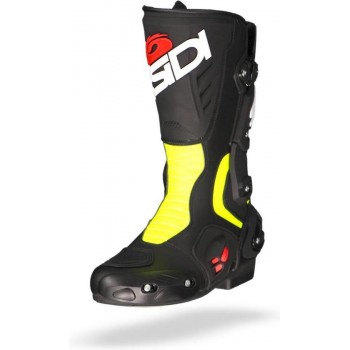 Sidi Vertigo 2 Black Yellow Fluo Motorcycle Boots 45