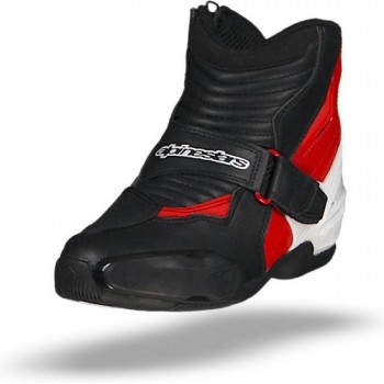 Alpinestars SMX-1 R Black White Red Motorcycle Boots 39