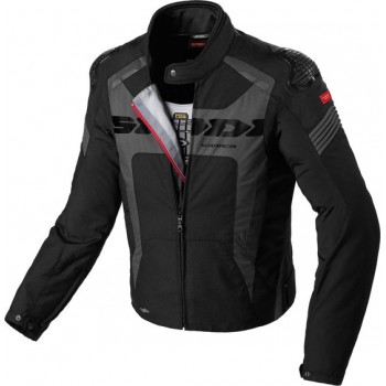 Spidi Warrior H2Out Black Textile Motorcycle Jacket S