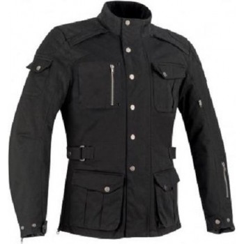 Segura Baaron Black Textile Motorcycle Jacket 2XL