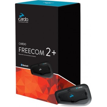 Cardo Freecom Plus  - Motor communicatiesysteem - Bluetooth - 500 Meter - 1 Stuk(s)