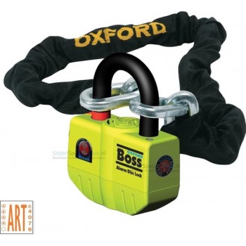 Oxford Boss Alarm met Ketting ART 4 - 120 cm