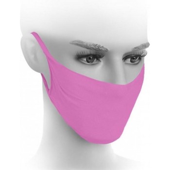 FIORE mondmasker neon roze niet medisch herbruikbaar