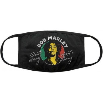 Bob Marley Masker Don't Worry Zwart
