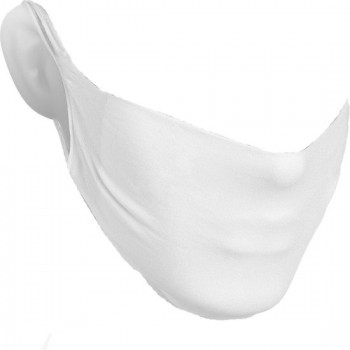 Supervintage Herbruikbare wasbare mondmasker mondkapje in wit met Oeko-Tex Standard 100 label