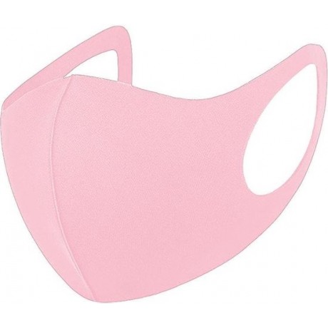Mondkapje roze - wasbaar - herbruikbaar - mondmasker - mondbescherming - roze - LunaLux