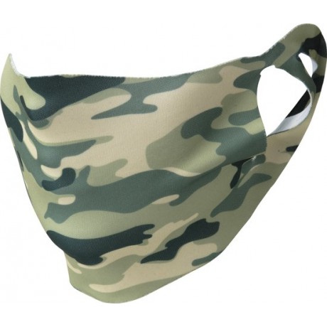 Gezichtmasker / Mondmasker wasbaar met Print Camouflage