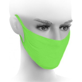 FIORE mondkapje neon groen niet medisch herbruikbaar