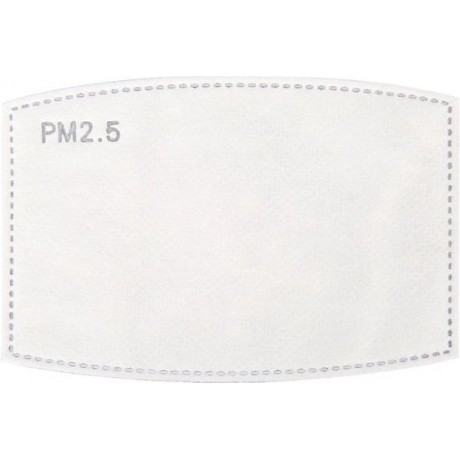 Mondkapje filter PM2.5 | 20 stuks | Vervangbare mondkapje filters
