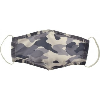 Mondkapje met Camouflage print - Camouflage Facemask - Wasbaar - Fijne Pasvorm - Geschikt voor OV - Niet-Medisch + gratis houder