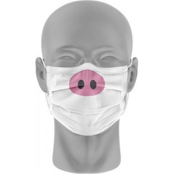 Mondmasker (herbruikbaar) Nihon | varkenssnuit-print