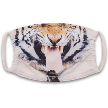 Most Hunted volwassenen real tijger mondmasker 20-14cm