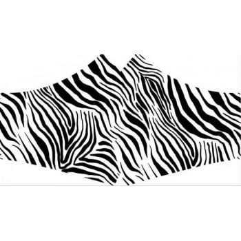 Comfortmasker Zebra met elastieken