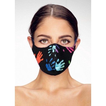 StreetWear Mask - Design Mondkapje - Wasbaar Mondkapje - Hands- Dubbellaags katoen - In EU gemaakt - Mondmasker
