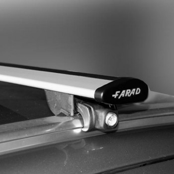 Dakdragers Seat Ibiza ST 2010 t/m 2017 met gesloten dakrails - Farad wingbar
