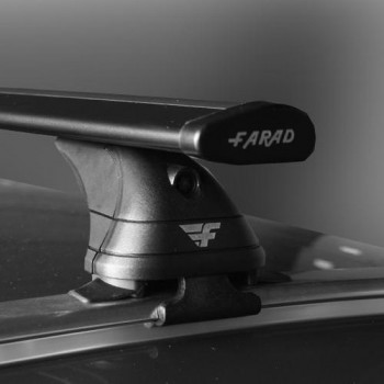 Dakdragers Seat Altea XL MPV 2006 t/m 2015 - Farad aluminium wingbar zwart