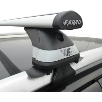 Faradbox Dakdragers Ford Focus Style wagon 2007-2011 open dakrail, 100kg laadvermogen, luxset