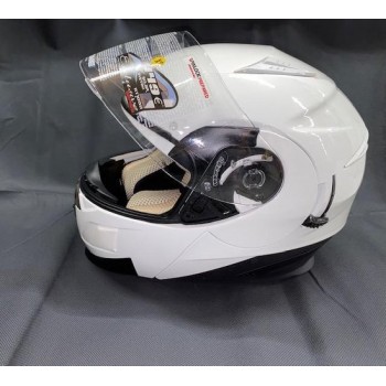 Astone Systeem Helm Exclusive White Scooter Maat XL ECE Gekwalificeerd