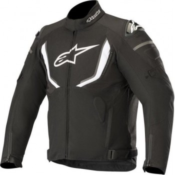Alpinestars T-GP R V2 Black White Textile Motorcycle Jacket L