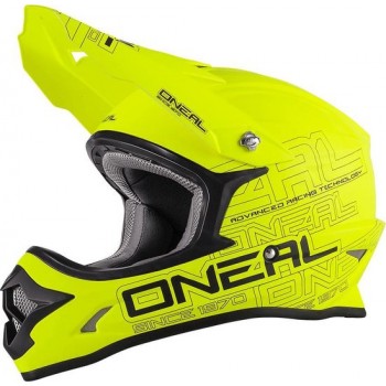 O'Neal 3 Series Flat Helm Geel