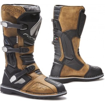 Forma Terra Evo Brown Motorcycle Boots 49