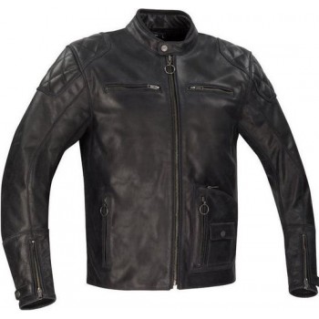 Segura Madisson Black Leather Motorcycle Jacket XL