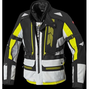 Spidi Allroad H2Out Yellow Fluo Motorcycle Jacket L