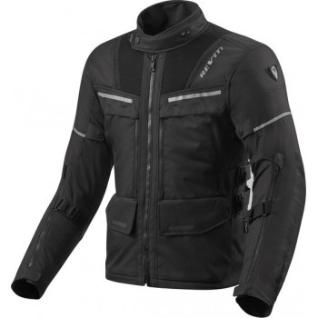 REV'IT! Offtrack Black Textile Motorcycle Jacket S