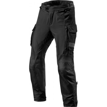 REV'IT! Offtrack Standard Black Textile Motorcycle Pants XL
