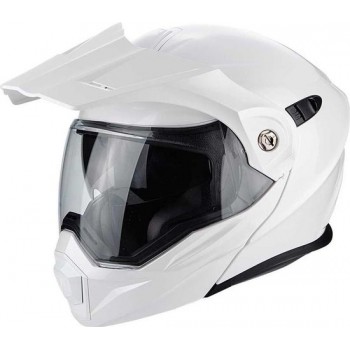 Scorpion Allroad Systeemhelm ADX-1 Solid Pearl White-XS