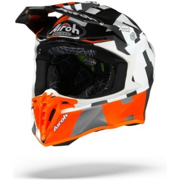Airoh Twist 2.0 Frame Orange Matt Motocross Crosshelm - Motorhelm - Maat XXL