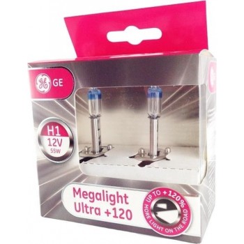 GE Halogeen Megalight Ultra +120 - H1