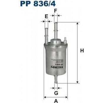 FILTRON Brandstoffilter PP836 / 4