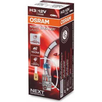 H3 Osram Night Breaker Laser 64151NL - Per Stuk