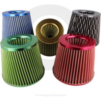 Conisch filter diverse kleuren 155/120 x 150 L - 76 mm