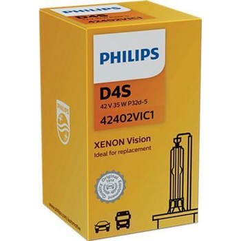 Philips Vision Type lamp: D4S xenon autolamp