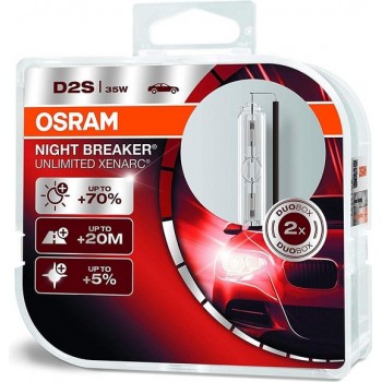 Osram Xenarc Night Breaker Unlimited autolamp D2S 35 W Xenon P32d-2 3200 lm