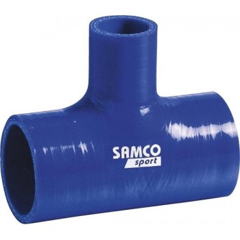 Samco Sport Samco Siliconen slang T-Piece 25mm - Lengte:102mm - Ø45mm - Blauw