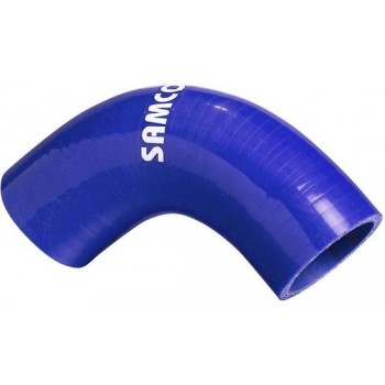 Samco Sport Samco Siliconen slang 90 graden bocht - Lengte 102mm - Ø19mm - Blauw